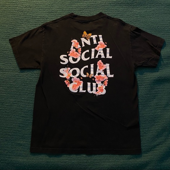 Anti Social Social Club KKoch Black Tee Large - Picture 2 of 4